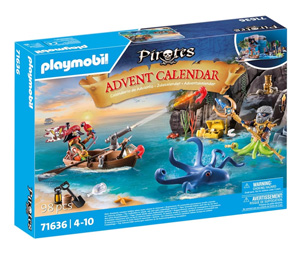 Calendrier de l'avent Playmobil pirates Calendrier de l'avent Playmobil pirates